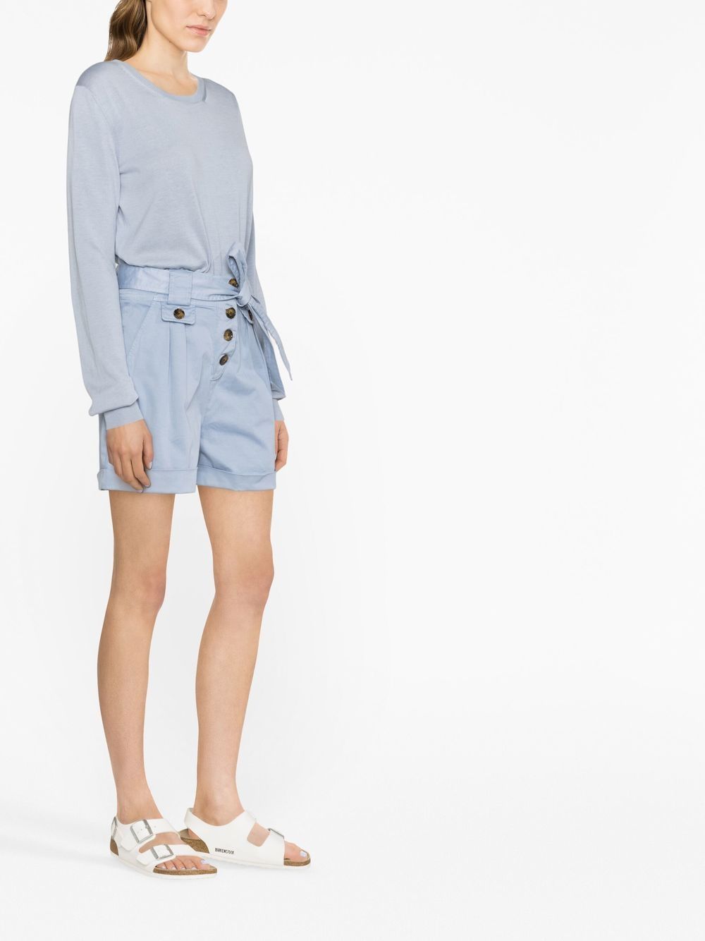 Woolrich Shorts Clear Blue