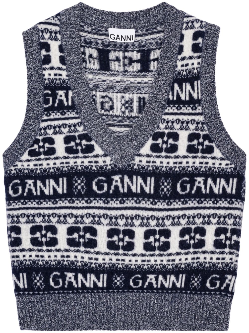 GANNI Sweaters Grey