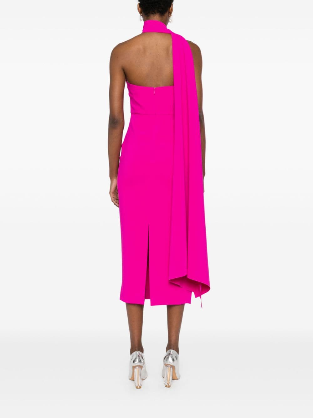 Solace London Dresses Fuchsia