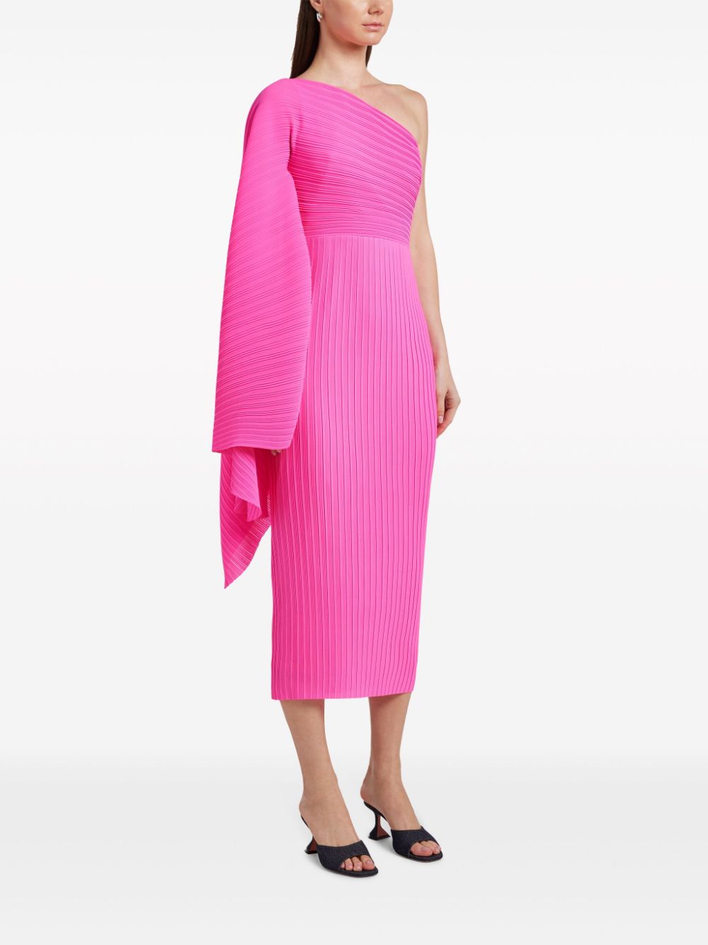 Solace London Dresses Fuchsia