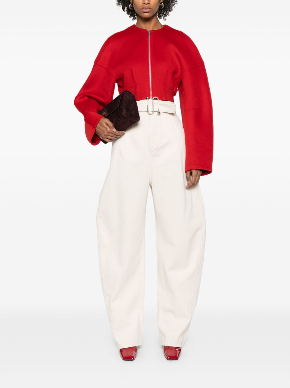 SPORTMAX PRE Jackets Red