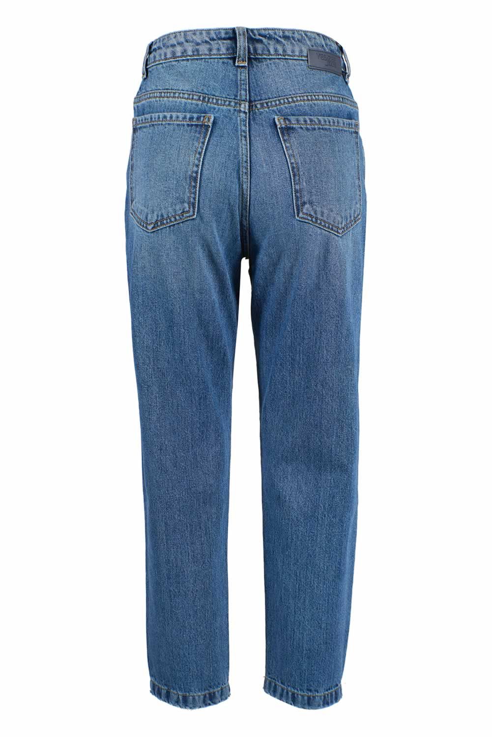 Blue Cotton Women's Jeans