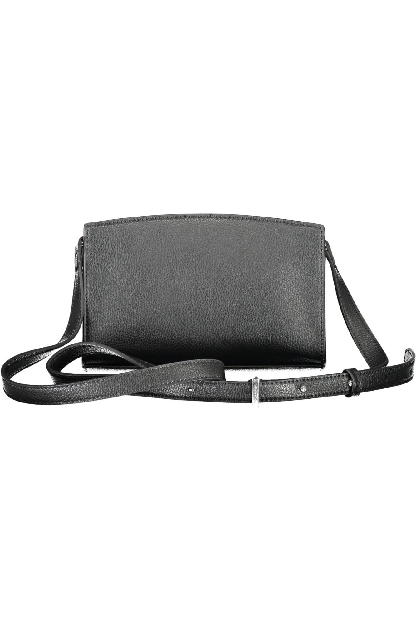 Black Polyester Women Handbag