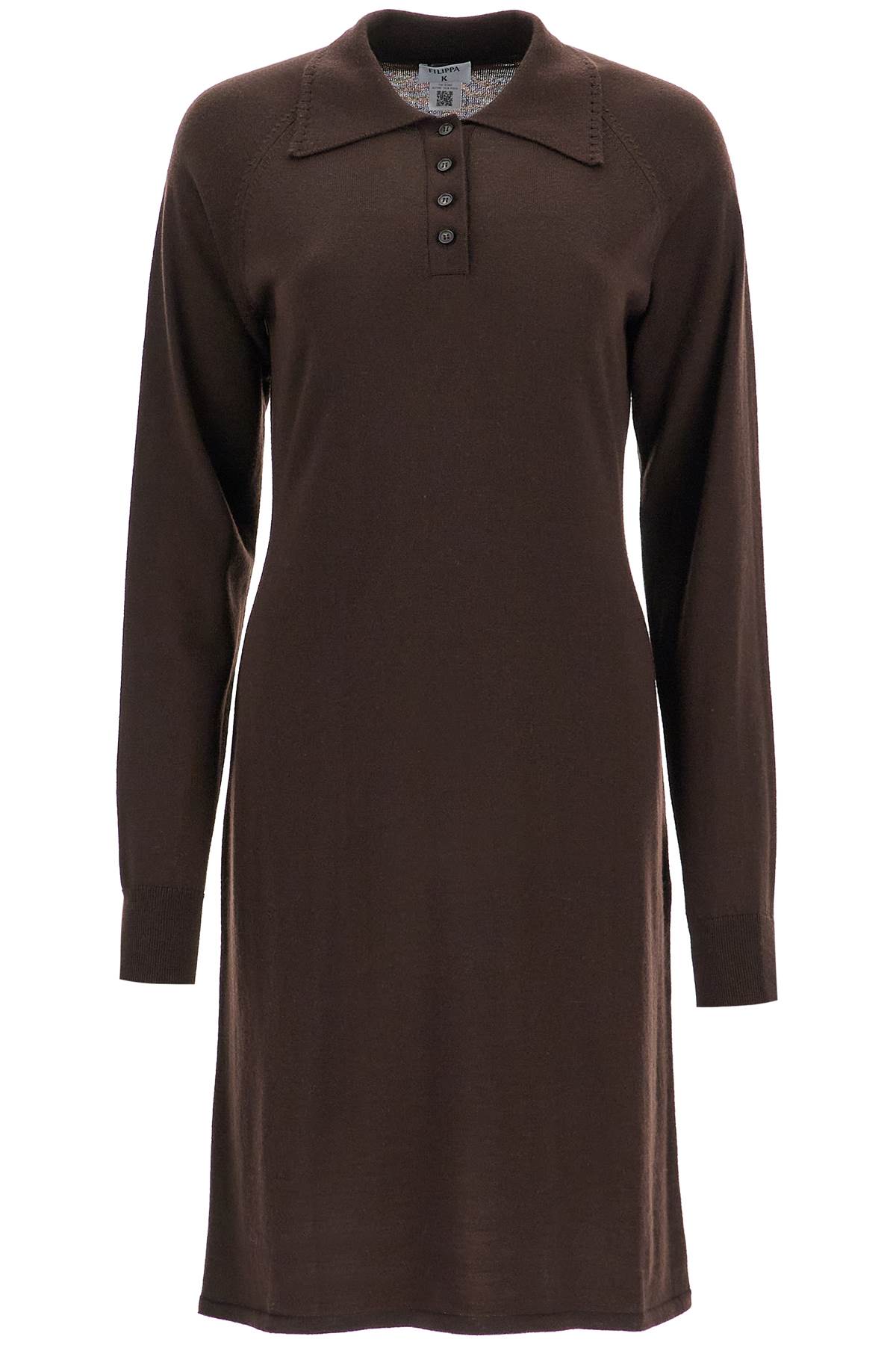 FILIPPA K merino wool polo dress in