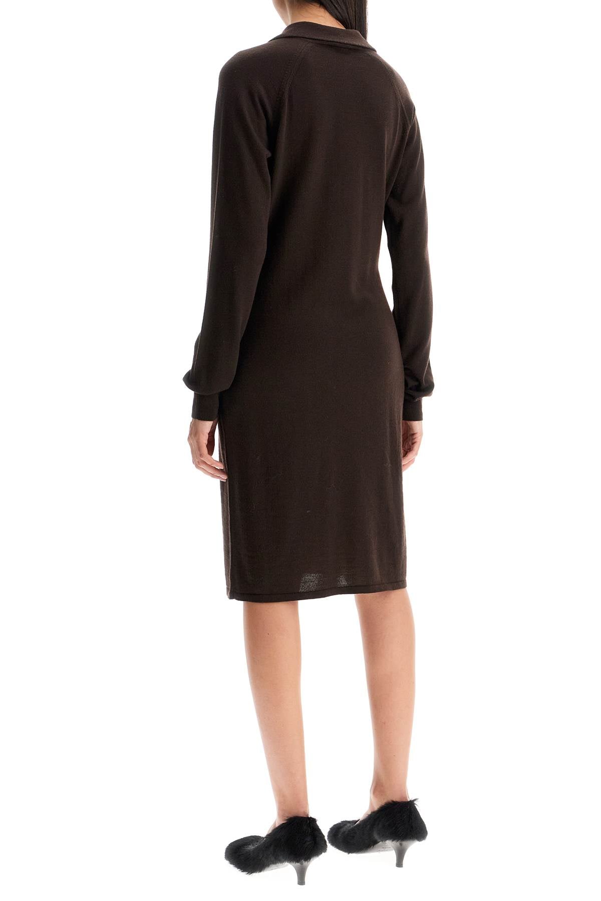 FILIPPA K merino wool polo dress in