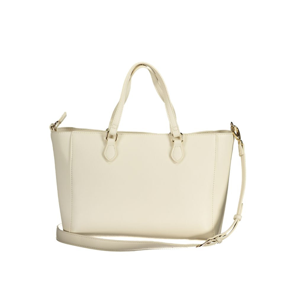 White Polyethylene Handbag