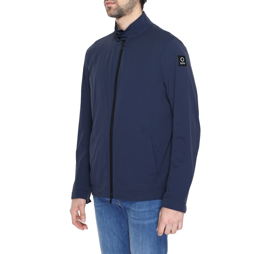 Blue Nylon Jacket