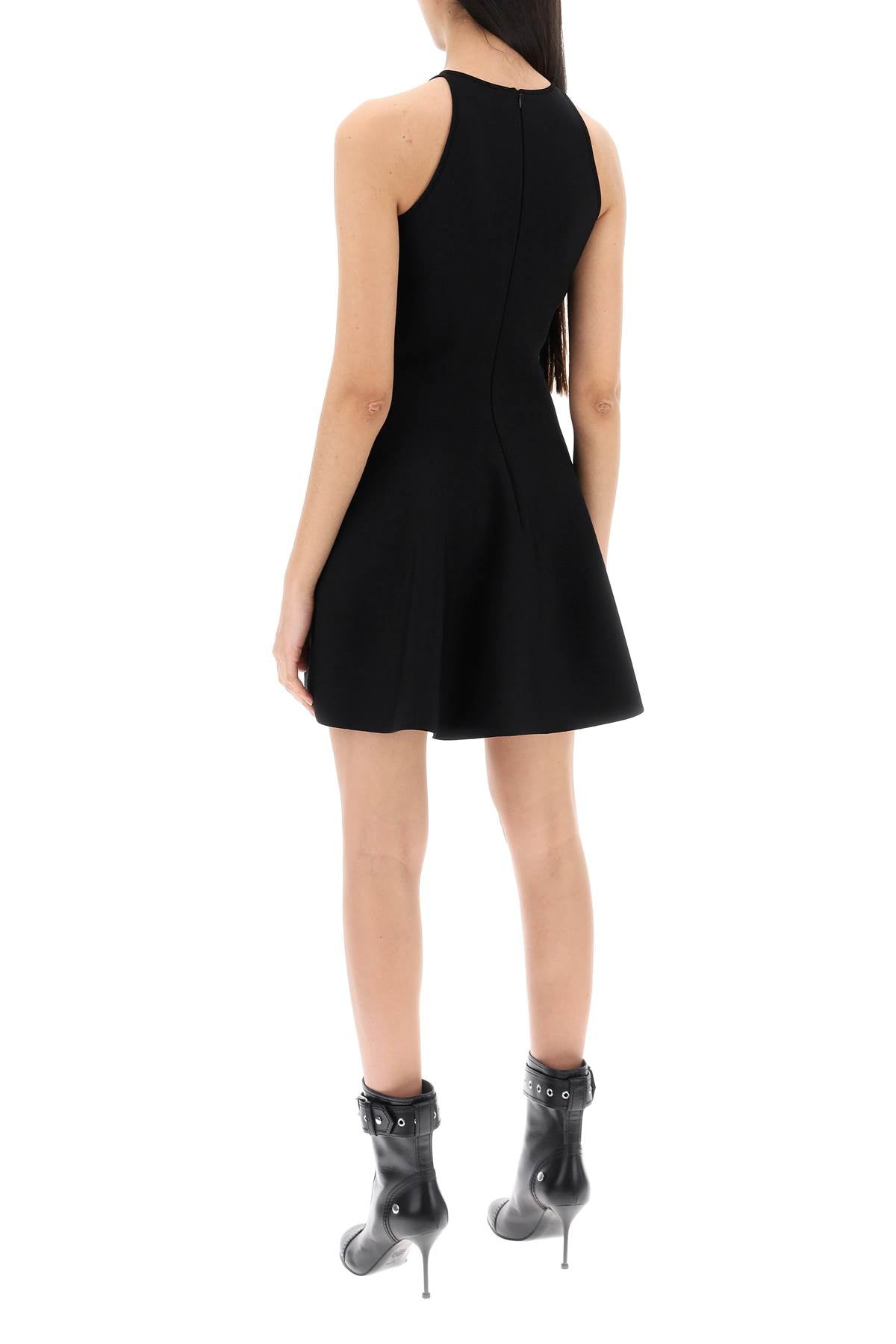 Alexander Mcqueen "mini knitted skater dress