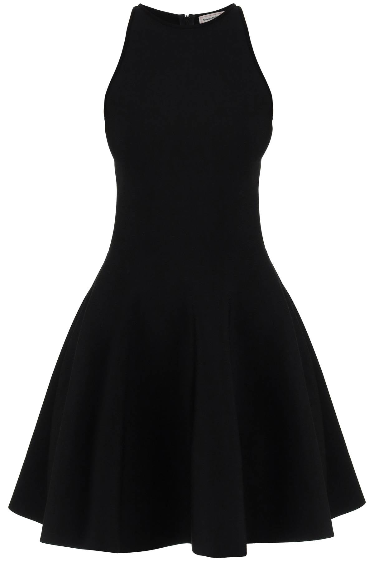 Alexander Mcqueen "mini knitted skater dress