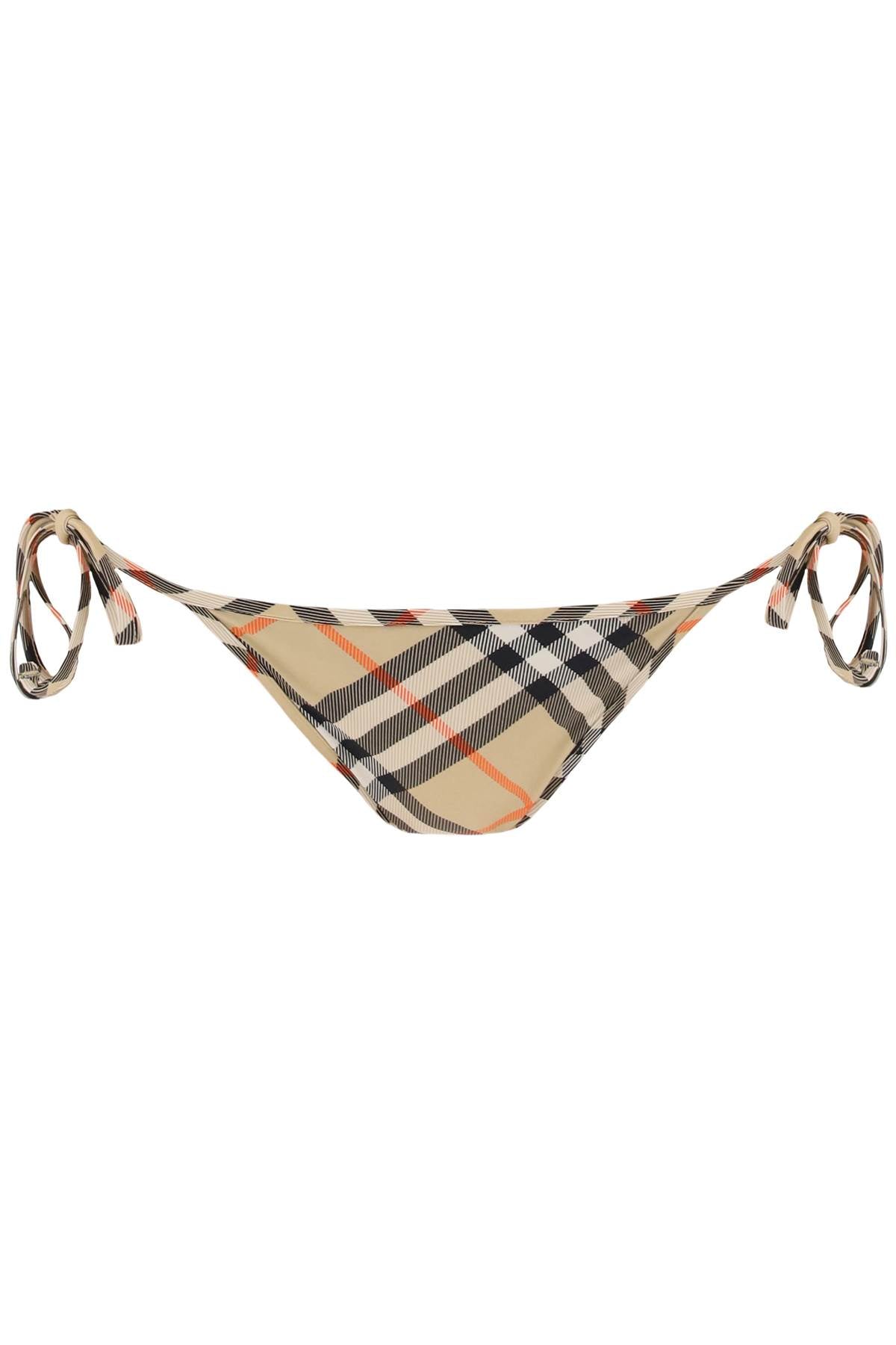 Burberry ered  checkered bikini