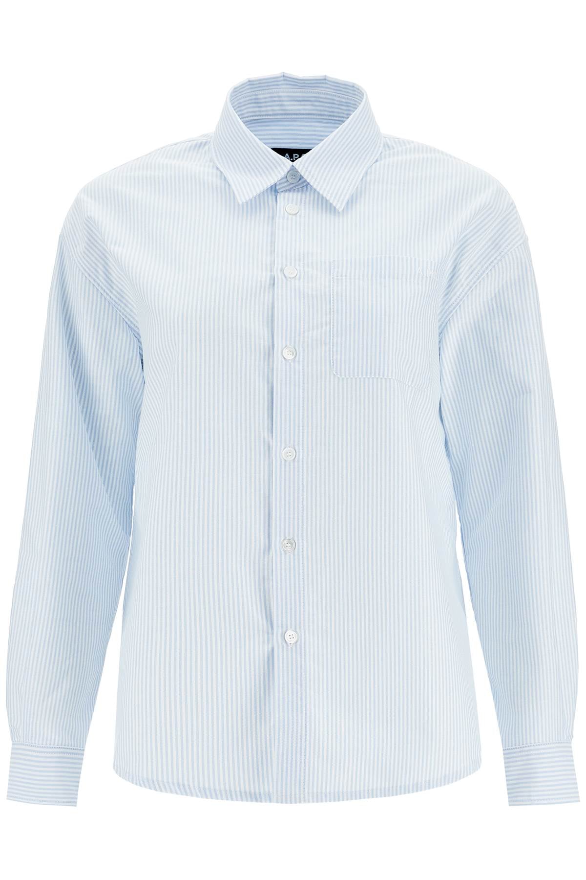 A.P.C. boyfriend shirt with pocket detail