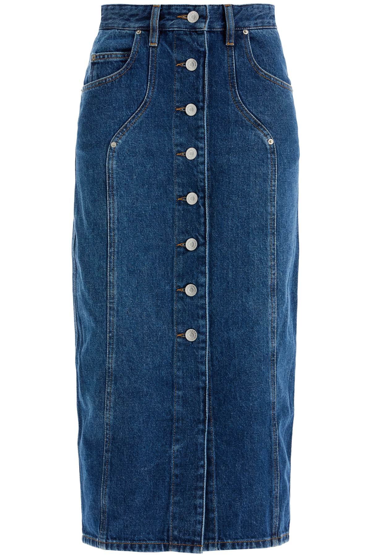 Isabel Marant Etoile denim vandy skirt for