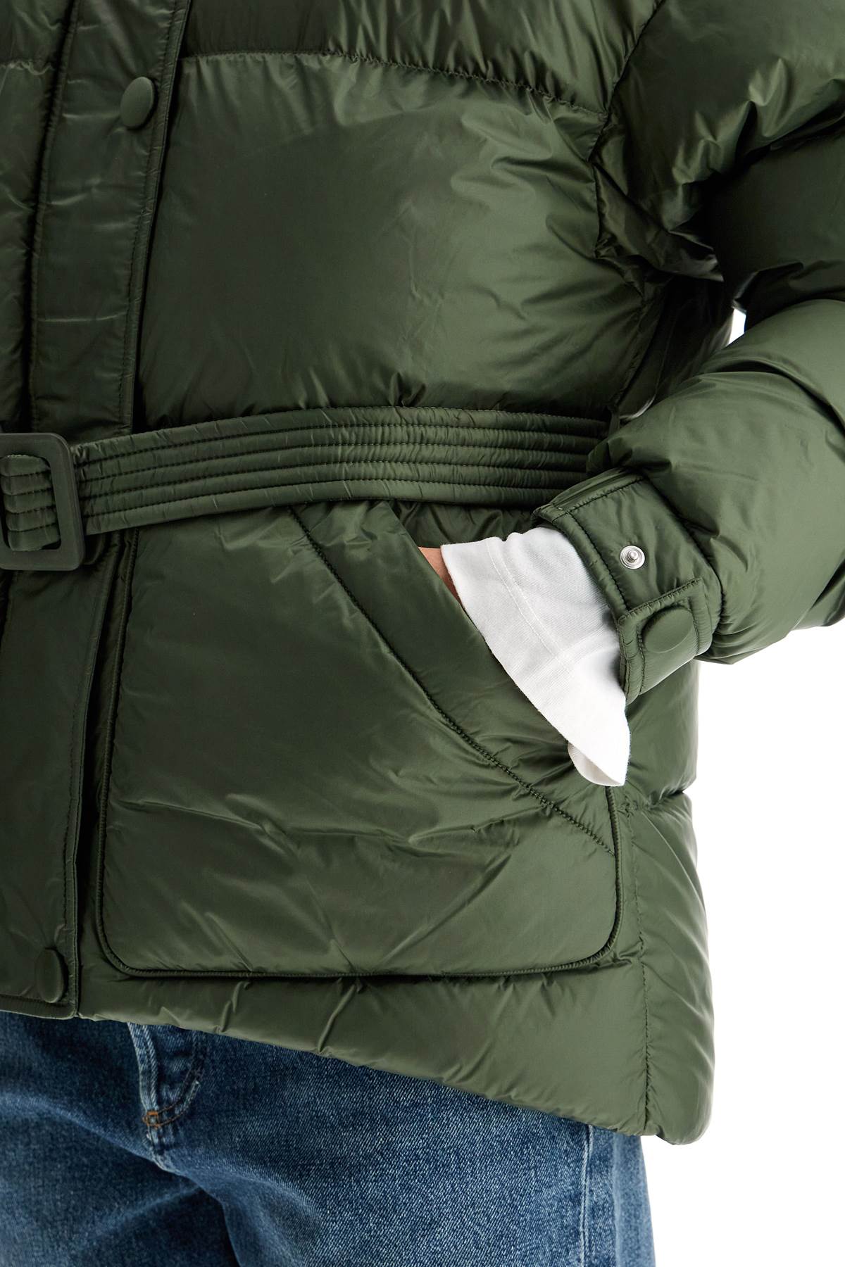 Ienki Ienki michlin belted down jacket